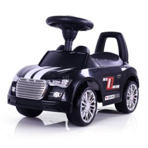 Detské odrážadlo Milly Mally Racer black - MILLY MALLY