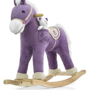 Hojdací koník s melódiou Milly Mally Pony fialový - MILLY MALLY