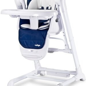 Detská jedálenská stolička 2v1 Caretero Indigo navy - CARETERO