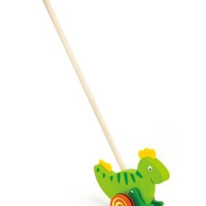 Drevená jazdiaca hračka Viga dinosaurus - Viga