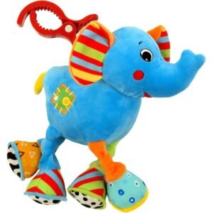 Detská plyšová hračka s vibráciou Baby Mix Sloník - BABY MIX