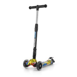 Detská kolobežka Milly Mally Magic Scooter graffiti - MILLY MALLY