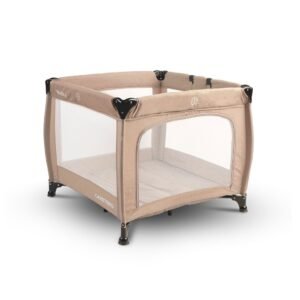 Detská skladacia ohrádka CARETERO Quadra brown - CARETERO