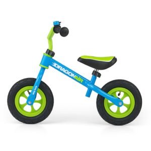 Detské odrážadlo kolo Milly Mally Dragon Air blue - MILLY MALLY