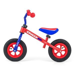 Detské odrážadlo kolo Milly Mally Dragon Air red-blue - MILLY MALLY