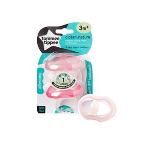 Chladiace hryzátko Tomme Tippee 2 ks ružové - TOMMEE TIPPEE