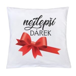 posteľné obliečky do postieľky s motívom potlačou nejlepší DÁREK 40×40 cm – zútulnenie detskej izby