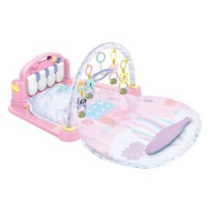 Hracia deka s piánkom Baby Mix ružová - BABY MIX