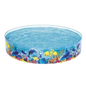 Detský bazén s pevnou stenou Bestway Sea 244x46 cm - BESTWAY