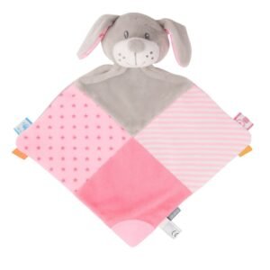 Zaspávačik Pes Baby Mix růžový - BABY MIX