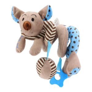 Hračka na postieľku Špirála Baby Mix Myška modrá - BABY MIX