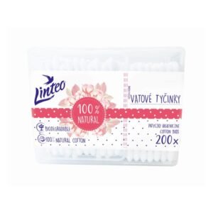 Papierové vatové tyčinky 200 ks – jemná každodenná hygiena