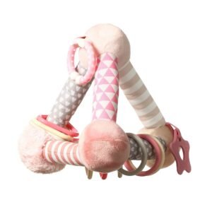 Edukačná hračka Baby Ono pyramída Tiny Yoga pink - BABY ONO