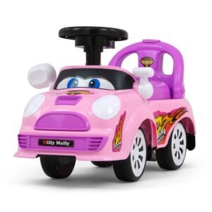 Detské odrážadlo so zvukom Milly Mally JOY pastel pink - MILLY MALLY