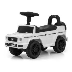 Detské odrážadlo MERCEDES G350d Milly Mally biele - MILLY MALLY