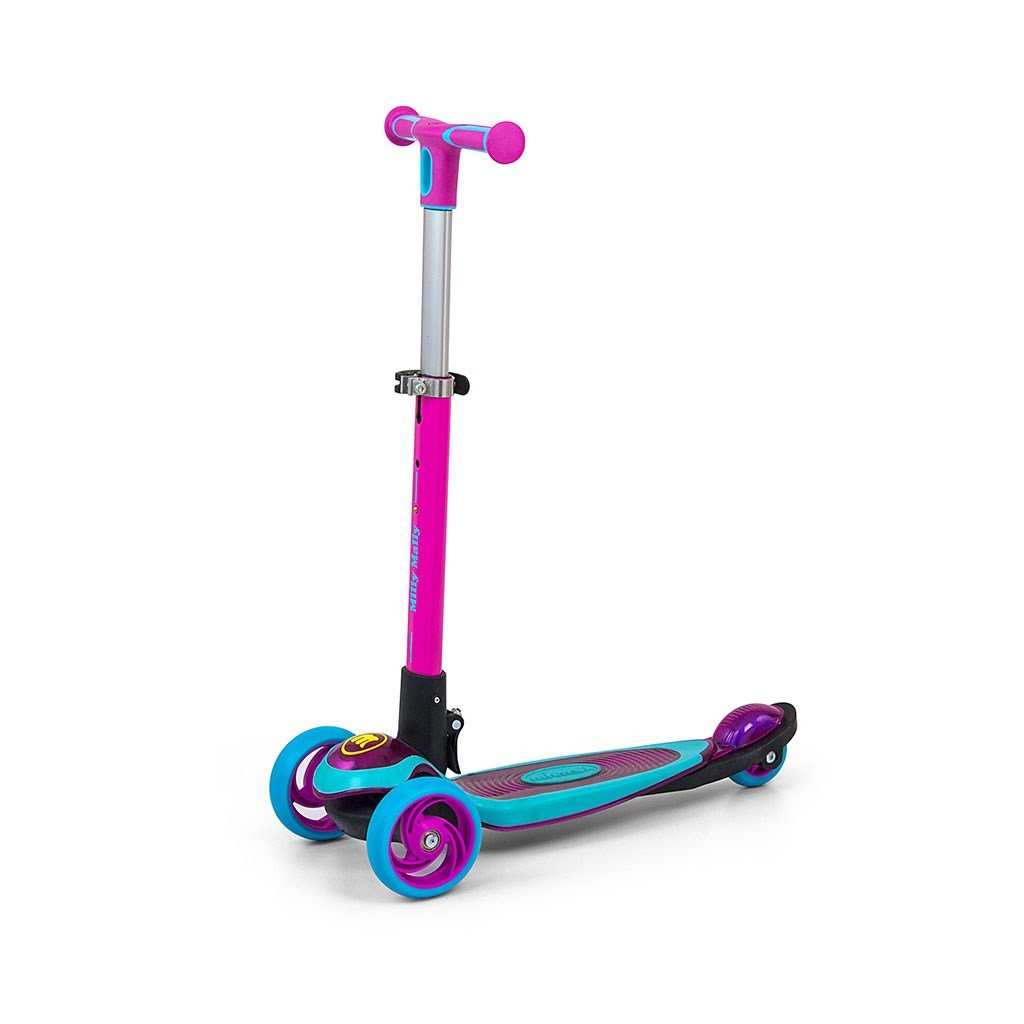 Detská kolobežka Milly Mally Scooter Micmax Pink - MILLY MALLY
