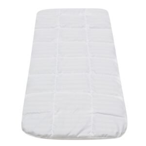 Detský matrac do kočíka New Baby BOBO BASIC 75x35x3 molitan-pohánka biely - NEW BABY