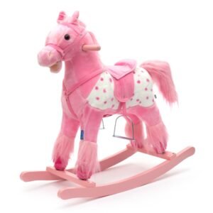 Hojdací koník s melódiou a šatkou Baby Mix Fiona - BABY MIX