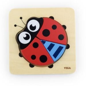 Drevené puzzle pre najmenších Viga Lienka - Viga