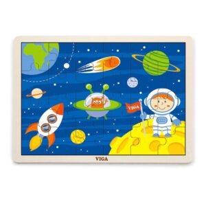 Detské drevené puzzle Viga Cosmos - Viga