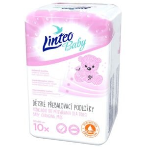 Detské prebaľovacie podložky Linteo Baby 10 ks - Linteo