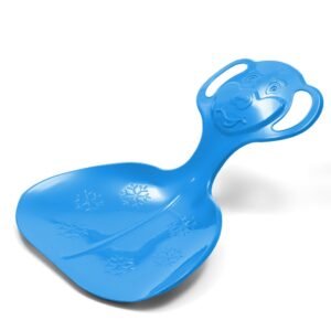 Detský sánkovací klzák lopata Baby Mix COMFORT LINE M modrý - BABY MIX