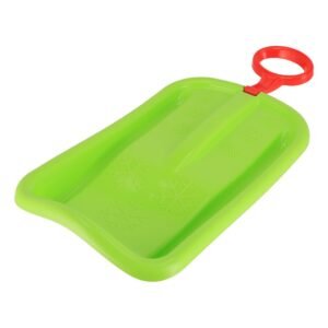 Sánkovací klzák s pohyblivou rukoväťou Baby Mix SNOW ARROW 74 cm zelený - BABY MIX