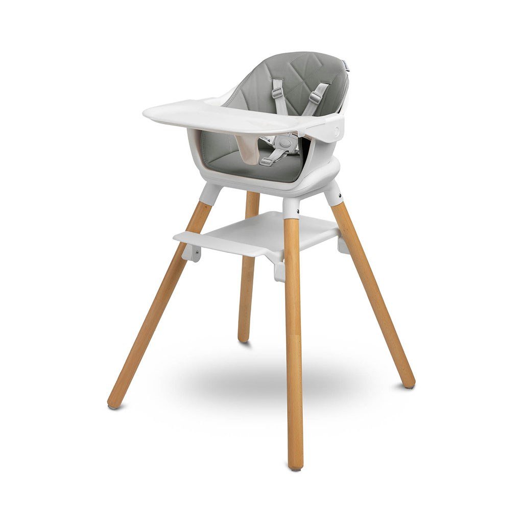 Jedálenská stolička CARETERO Bravo grey - CARETERO