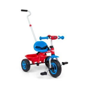 Detská trojkolka Milly Mally Boby TURBO Cool Red - MILLY MALLY
