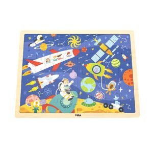 <p>Drevené puzzle Viga objavuj vesmír 48 dielikov</p> - Viga