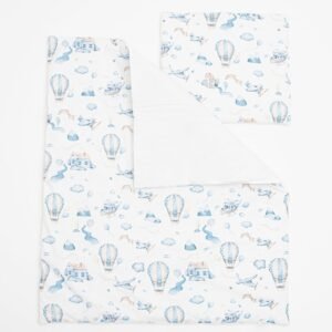 Detský vankúš kočíka Romance 32×25 cm, 82×68 cm – pohodlie pri spánku a oddychu