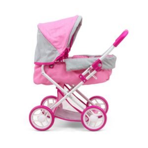 Detský kočík pre bábiky Milly Mally Alice Prestige Pink - MILLY MALLY