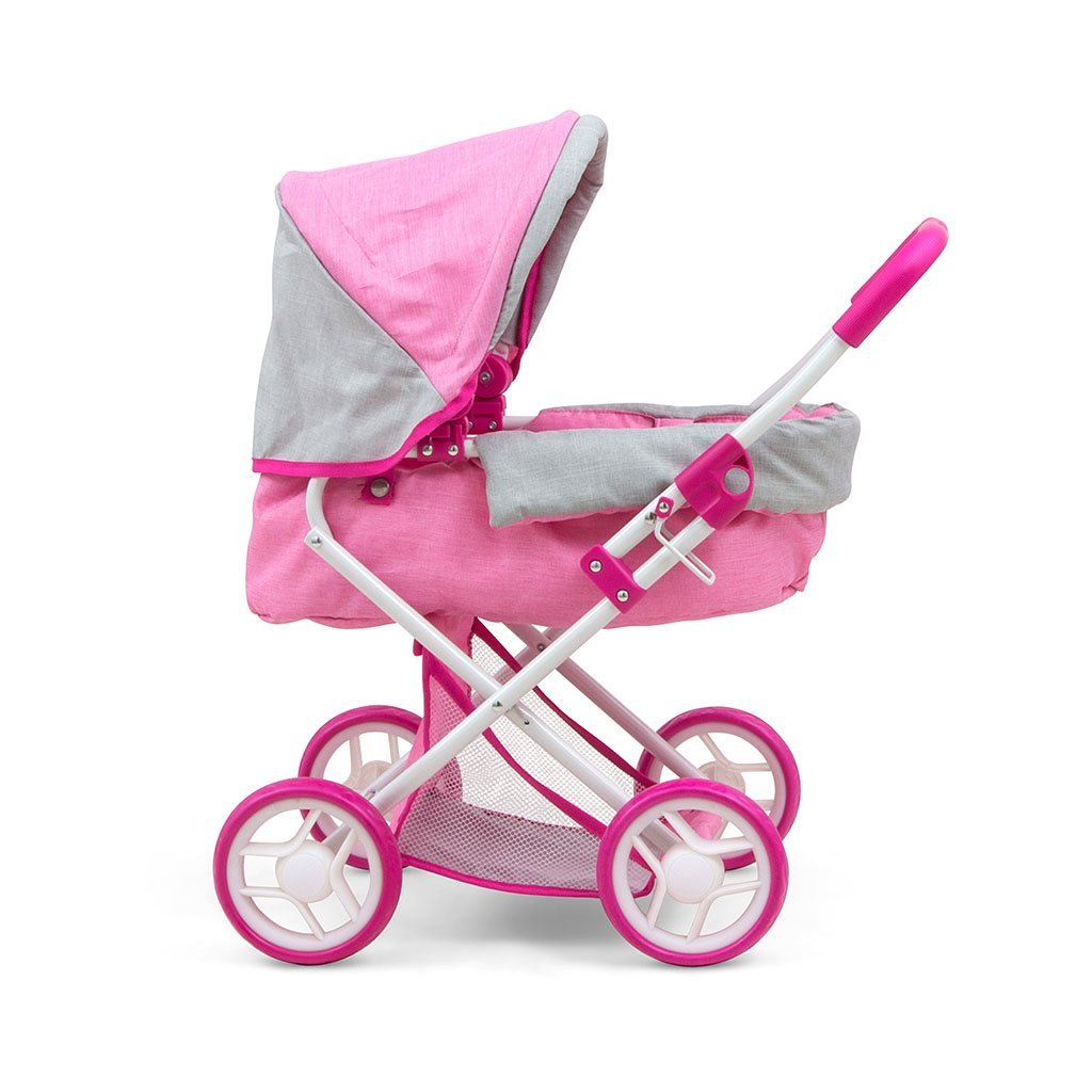 Detský kočík pre bábiky Milly Mally Alice Prestige Pink - MILLY MALLY