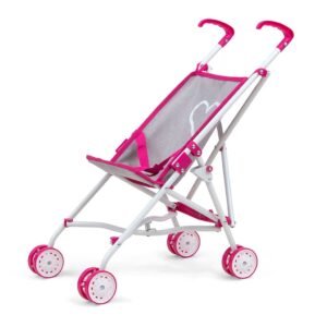 Detský golfový kočík pre bábiky Milly Mally Julia Prestige Pink - MILLY MALLY