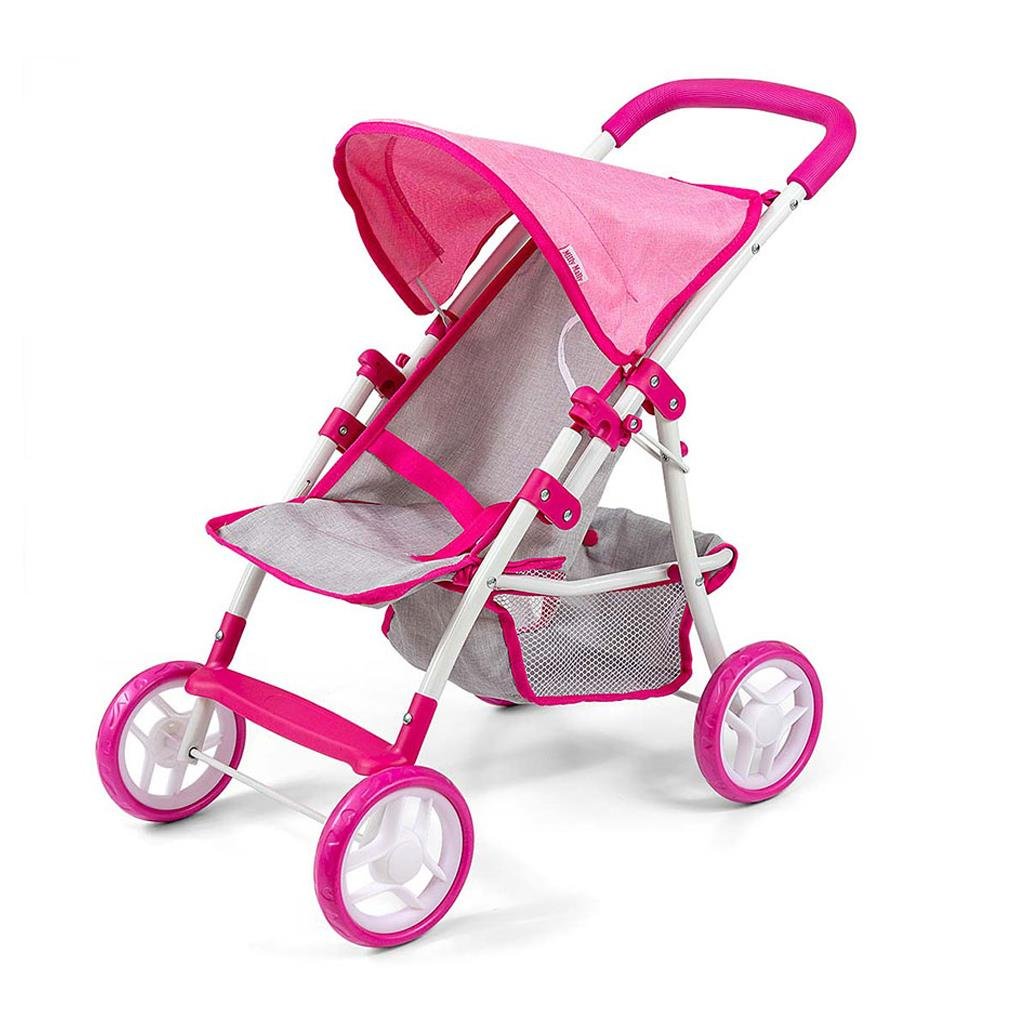 Detský športový kočík pre bábiky Milly Mally Natalie Prestige Pink - MILLY MALLY