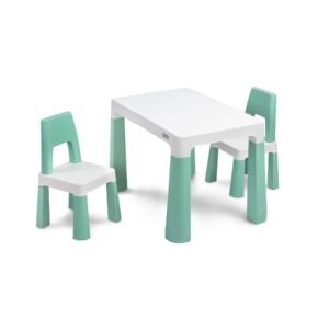 Súprava detského stola a 2 kresiel Toyz MONTI mint - TOYZ