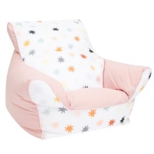 Detské kreslo plnené guličkami New Baby ružová - NEW BABY