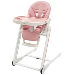 Jedálenská stolička Muka NEW BABY dusty pink - NEW BABY