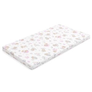 Detský penový matrac New Baby STANDARD 120x60x6 cm koala ružový - NEW BABY
