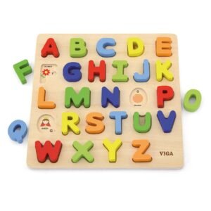Detské vkladacie puzzle  Viga  Abeceda - Viga