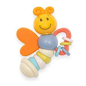 Detská hrkálka Baby Mix motýlik - BABY MIX