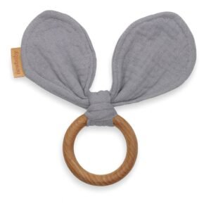 Kúsok s listami New Baby Ears grey - NEW BABY