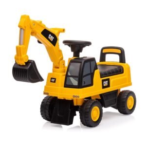 Detské odrážadlo rýpadlo so zvukom CAT Excavator Milly Mally žlté - MILLY MALLY