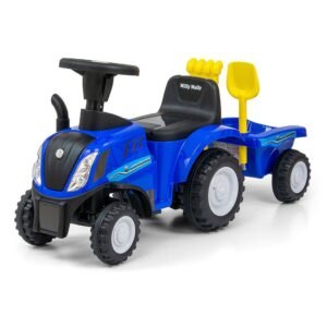 Odrážadlo NEW HOLLAND T7 TRAKTOR Milly Mally modré - MILLY MALLY