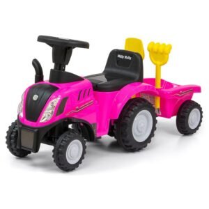 Odrážadlo NEW HOLLAND T7 TRAKTOR Milly Mally ružové - MILLY MALLY