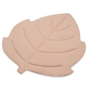 Mušelínová hracia deka New Baby Leaf beige - NEW BABY