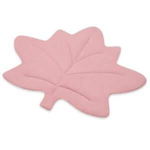 Mušelínová hracia deka New Baby Maple Leaf pink - NEW BABY