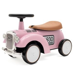 Detské odrážadlo Baby Mix Retro ružové - BABY MIX