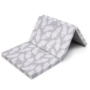 Skladacia matrac do postieľky New Baby STANDARD 120x60x5 cm pierka - NEW BABY