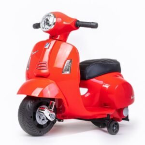 Detská elektrická motorka Baby Mix Vespa červená - BABY MIX